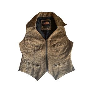 Easy Rider woman’s leather vest size medium NWOT